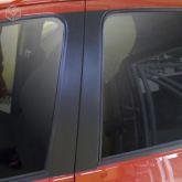Adesivo para coluna  preto fosco